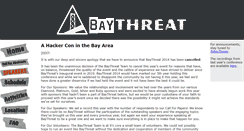 Desktop Screenshot of baythreat.org